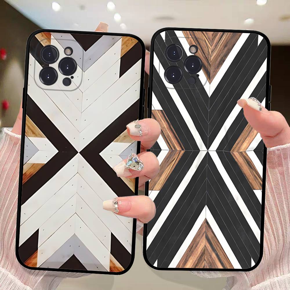 Vintage Wood Grain Geometry Pa - огляд і ціна Vintage Floral Pattern Soft Case
