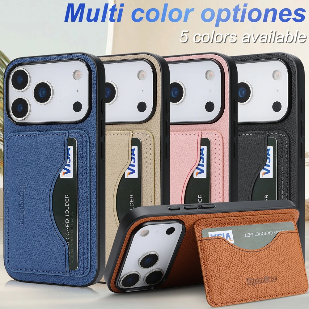 Leather Case Cards Bag Kicksta - огляд і ціна Leather Wallet Card Holder Phone Cover