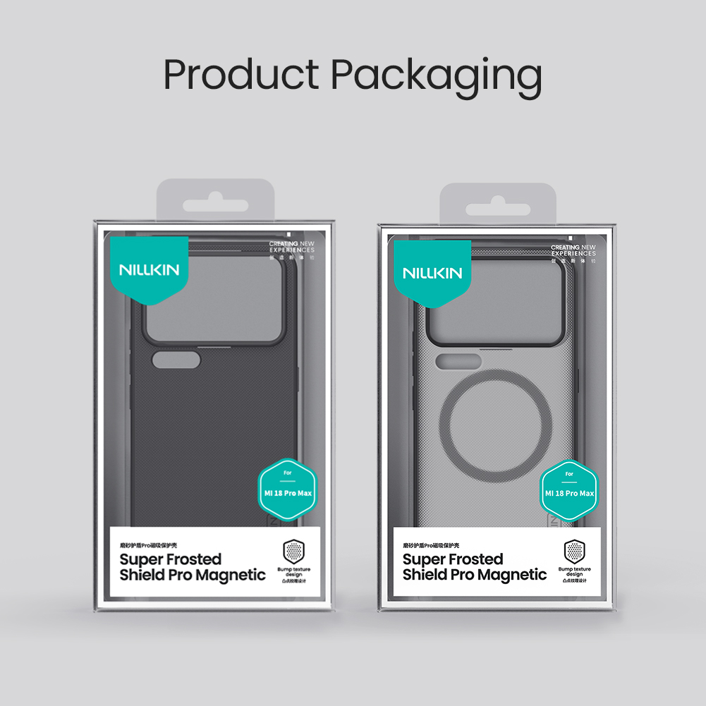 Nillkin For Xiaomi 18 Pro Max  - огляд і ціна Matte Hard Pc Back Case