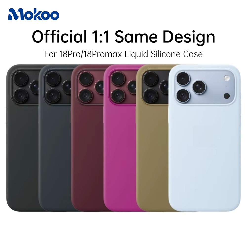 For IPhone 18 Pro 18 Pro Max 1 - огляд і ціна Liquid Silicone Magnetic Phone Case