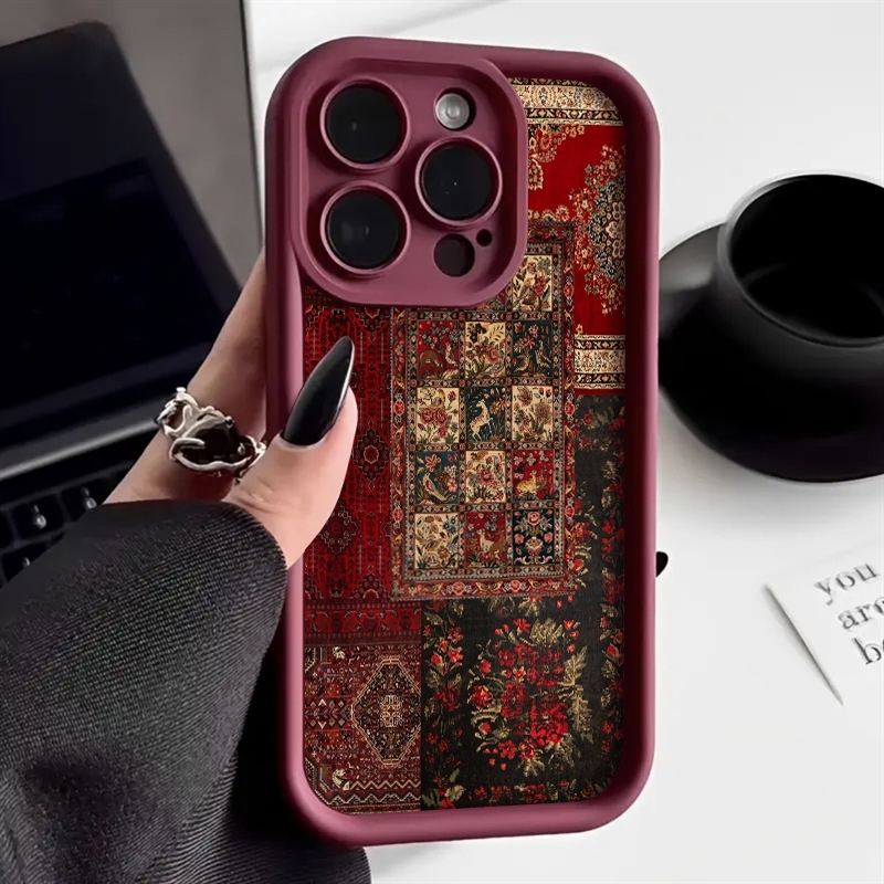 Vintage Patchwork Carpet Patte - огляд і ціна Vintage Floral Pattern Soft Case