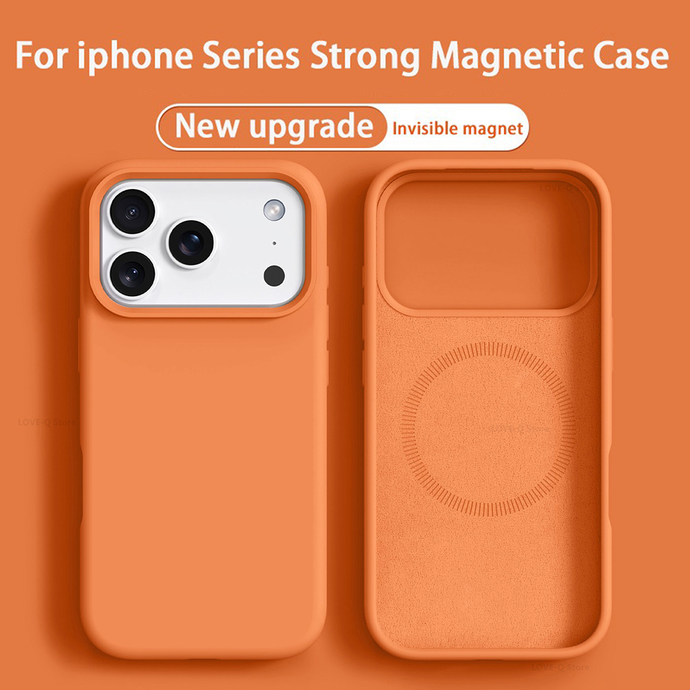 Original Magnetic For MagSafe  - огляд і ціна Liquid Silicone Magnetic Phone Case