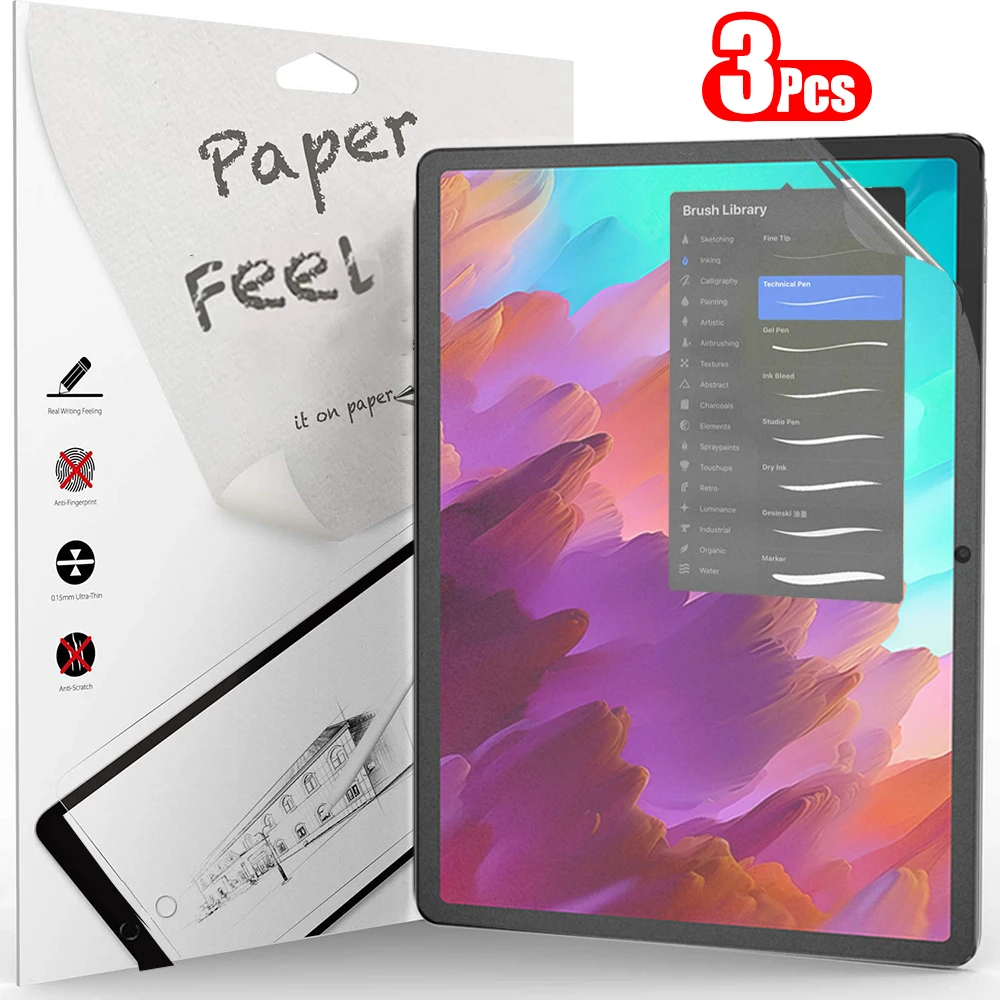3Pcs Matte Paper Feel Screen P - огляд і ціна Matte Anti Glare Screen Protector