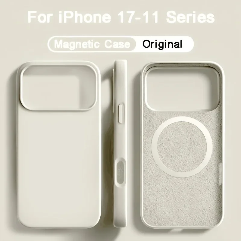 Fashionable Magnetic Liquid Si - огляд і ціна Liquid Silicone Magnetic Phone Case