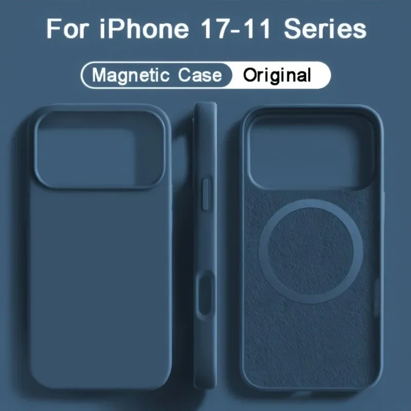 Fashionable Magnetic Liquid Si - огляд і ціна Liquid Silicone Magnetic Phone Case