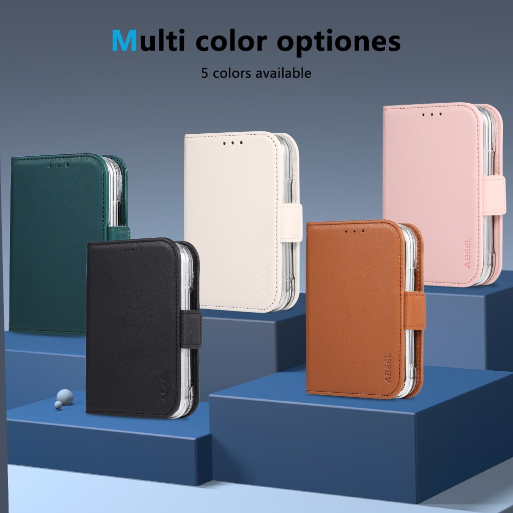 RFID Blocking Card Holder Wall - огляд і ціна Leather Wallet Card Holder Phone Cover