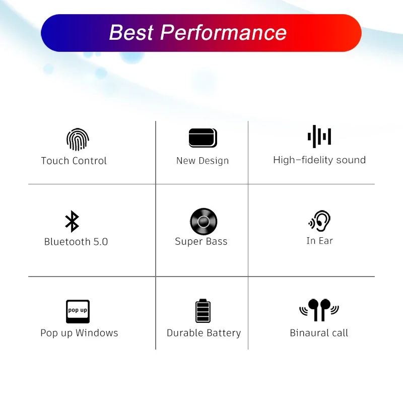 Bluetooth 5.3 New Air Por 5 Wi - огляд і ціна Earphones